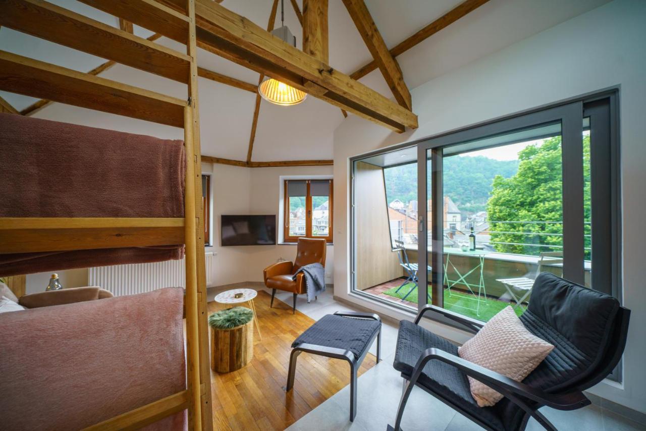 Appartement Les Bleuets La Roche-en-Ardenne Exterior foto
